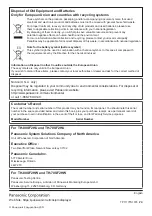 Preview for 132 page of Panasonic SF2H Series Operating Instructions Manual