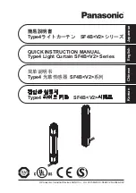 Panasonic SF4B V2 series Quick Instruction Manual preview