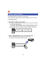 Предварительный просмотр 13 страницы Panasonic SH-ALL1C Owner'S Manual