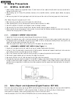 Preview for 4 page of Panasonic SH-FX65P Service Manual