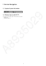 Preview for 2 page of Panasonic SH-FX77GNY Service Manual