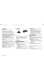 Preview for 10 page of Panasonic SH-WL40 Operating Instructions Manual