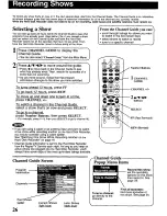 Предварительный просмотр 26 страницы Panasonic ShowStopper PV-HS1000 Operating Instructions Manual