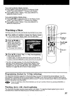 Предварительный просмотр 37 страницы Panasonic ShowStopper PV-HS1000 Operating Instructions Manual