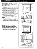 Предварительный просмотр 12 страницы Panasonic Showstopper PV-HS2000 Operating Instructions Manual