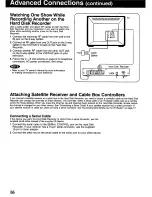 Предварительный просмотр 16 страницы Panasonic Showstopper PV-HS2000 Operating Instructions Manual