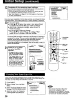 Предварительный просмотр 20 страницы Panasonic Showstopper PV-HS2000 Operating Instructions Manual