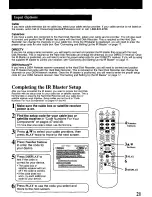 Предварительный просмотр 21 страницы Panasonic Showstopper PV-HS2000 Operating Instructions Manual