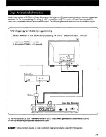 Предварительный просмотр 25 страницы Panasonic Showstopper PV-HS2000 Operating Instructions Manual