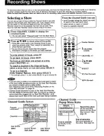 Предварительный просмотр 26 страницы Panasonic Showstopper PV-HS2000 Operating Instructions Manual