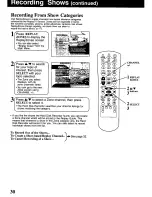 Предварительный просмотр 30 страницы Panasonic Showstopper PV-HS2000 Operating Instructions Manual