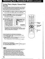 Предварительный просмотр 36 страницы Panasonic Showstopper PV-HS2000 Operating Instructions Manual