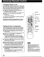 Предварительный просмотр 42 страницы Panasonic Showstopper PV-HS2000 Operating Instructions Manual