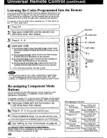 Предварительный просмотр 44 страницы Panasonic Showstopper PV-HS2000 Operating Instructions Manual