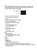 Preview for 31 page of Panasonic ShowStopper PV-SS2710 Service Manual