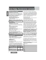 Preview for 6 page of Panasonic SiriusXM CQ-RXBT490U Operating Instructions Manual