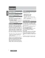 Preview for 8 page of Panasonic SiriusXM CQ-RXBT490U Operating Instructions Manual
