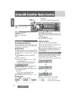Panasonic SiriusXM CQ-RXBT490U User Manual preview
