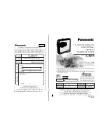Preview for 1 page of Panasonic SJ-MJ15 Operating Instructions Manual