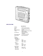 Предварительный просмотр 2 страницы Panasonic SJ-MR220 Service Manual