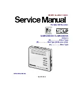 Preview for 1 page of Panasonic SJ-MR230DGH Service Manual