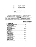 Preview for 3 page of Panasonic SJ-MR230DGH Service Manual