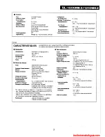 Preview for 3 page of Panasonic SL-1200MK2 Service Manual