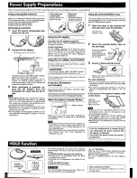 Предварительный просмотр 2 страницы Panasonic SL-CT470 Operating Instructions Manual