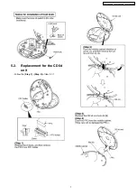 Предварительный просмотр 7 страницы Panasonic SL-CT582VGC Service Manual