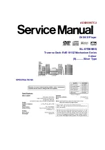 Panasonic SL-DT300EG Service Manual preview