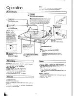 Предварительный просмотр 4 страницы Panasonic SL-J7 Operating Instructions Manual