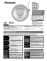 Panasonic SL-MP70 Operating Instructions Manual preview