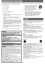 Preview for 2 page of Panasonic SL-MP75 Operating Instructions Manual