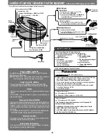 Preview for 4 page of Panasonic SL-MP80 Operating Instructions Manual