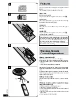 Preview for 4 page of Panasonic SL-MV60 Operating Instructions Manual