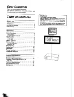 Preview for 2 page of Panasonic SL-PD1349 Operating Instructions Manual