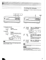 Preview for 7 page of Panasonic SL-PD1349 Operating Instructions Manual