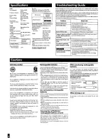 Предварительный просмотр 8 страницы Panasonic SL-S220 Operating Instructions Manual