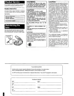 Предварительный просмотр 7 страницы Panasonic SL-S230 Operating Instructions Manual