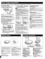 Предварительный просмотр 2 страницы Panasonic SL-S261C Operating Instructions Manual