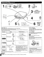 Предварительный просмотр 3 страницы Panasonic SL-S261C Operating Instructions Manual