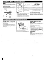 Предварительный просмотр 5 страницы Panasonic Sl-SW405 Operating Instructions Manual