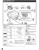 Предварительный просмотр 3 страницы Panasonic SL-SW405 Operating Instructions Manual