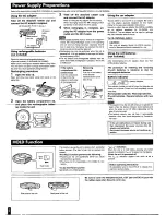 Предварительный просмотр 2 страницы Panasonic SL-SW505 Operating Instructions Manual