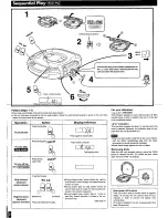 Предварительный просмотр 3 страницы Panasonic SL-SW505 Operating Instructions Manual