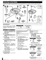 Предварительный просмотр 6 страницы Panasonic SL-SW869V Operating Instructions Manual