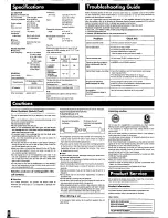 Предварительный просмотр 8 страницы Panasonic SL-SW869V Operating Instructions Manual