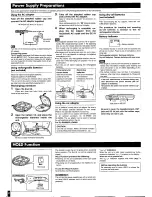 Preview for 2 page of Panasonic SL-SW880 Operating Instructions Manual