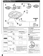 Preview for 3 page of Panasonic SL-SW880 Operating Instructions Manual