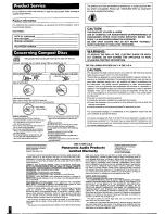 Preview for 7 page of Panasonic SL-SW880 Operating Instructions Manual